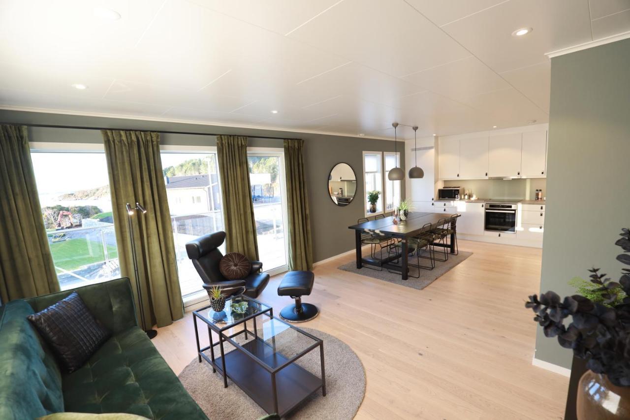 Modern Apartment With Seaview Hammarvika 外观 照片